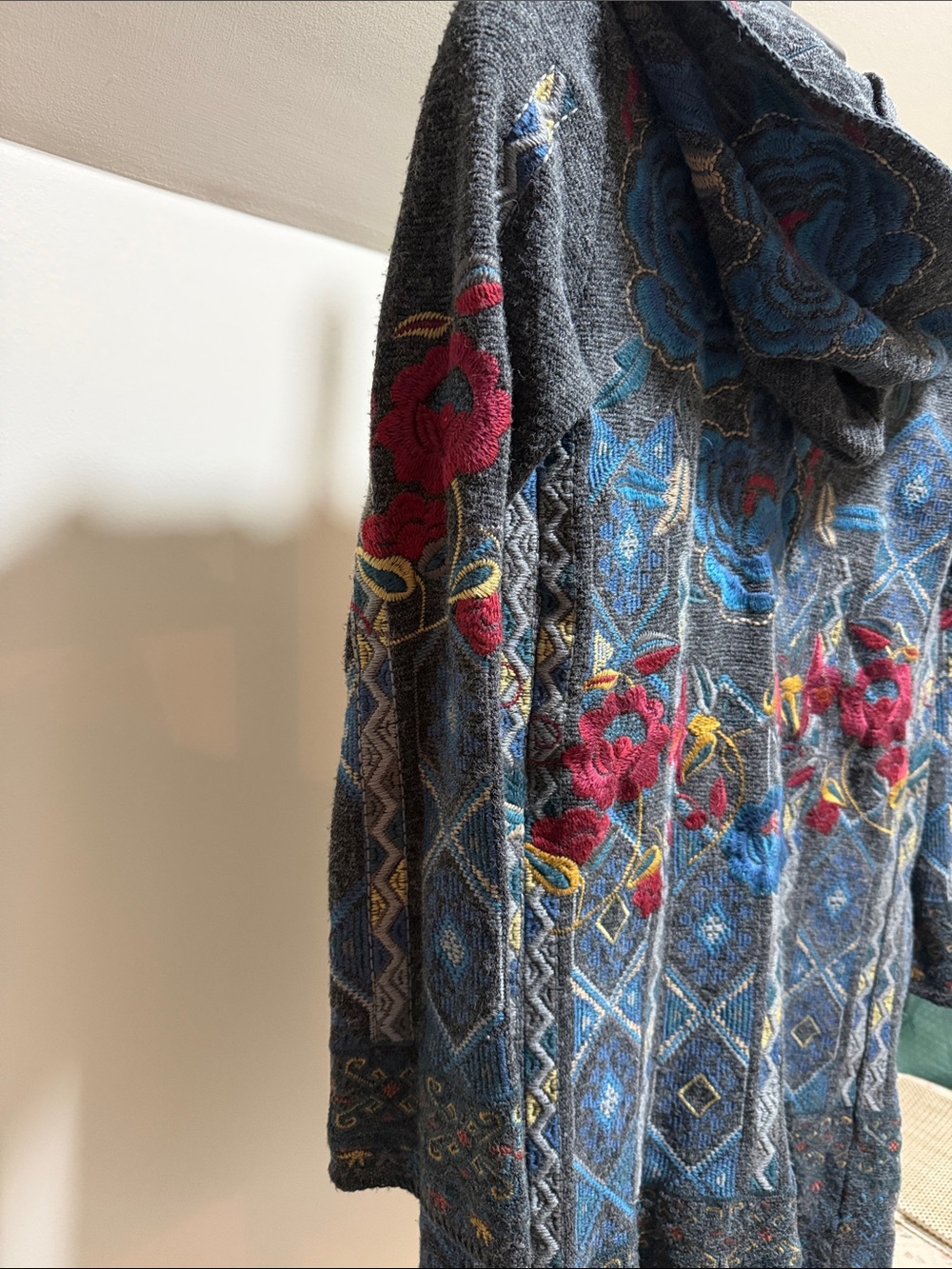 Johnny Was Biya Embroidered Duster - Picture 5 of 11